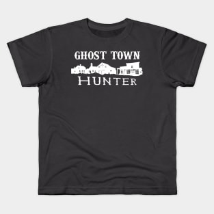 Ghost Town Hunter dark Kids T-Shirt